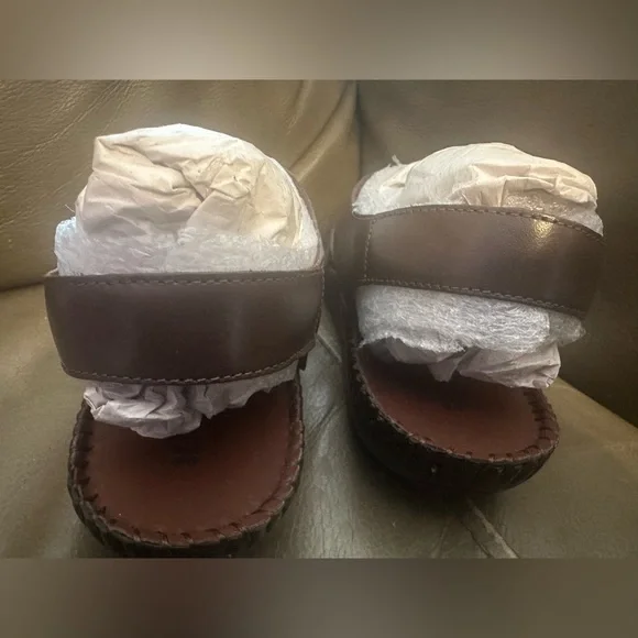 NIB Naturalizer Women's Dark Brown Open-Toe Sandals - Picture 4 of 7